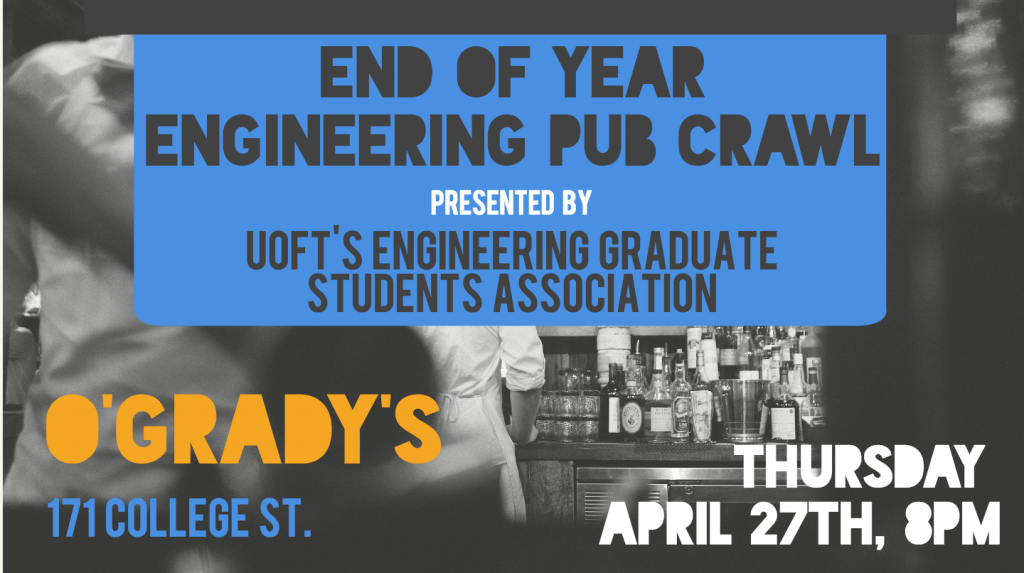 End of Year Pub Crawl - TV Banner